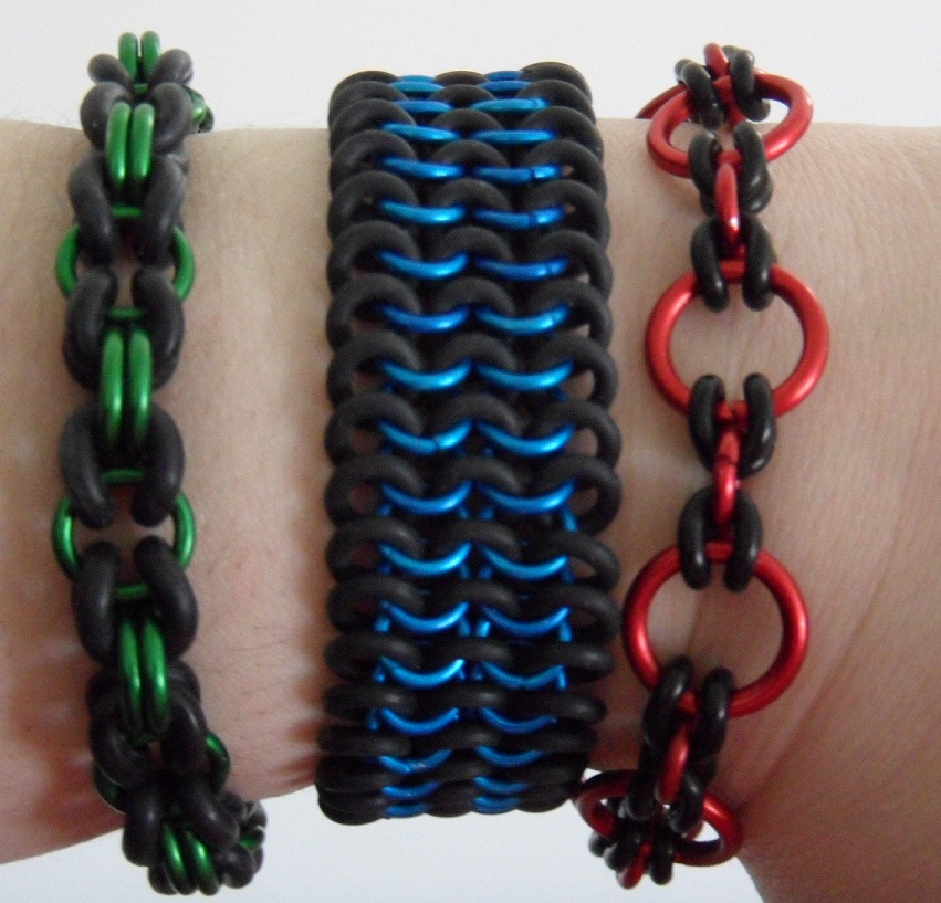 3_chain_maille_bracelets_by_emidawg